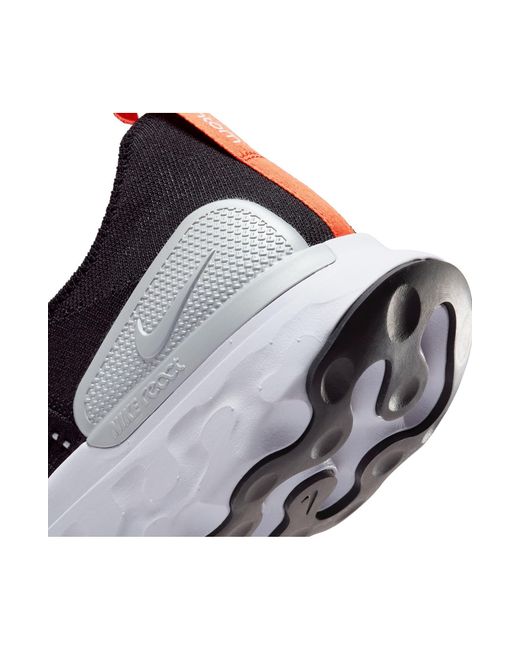 Nike Black React Phantom Run Flyknit 2 Running Shoe