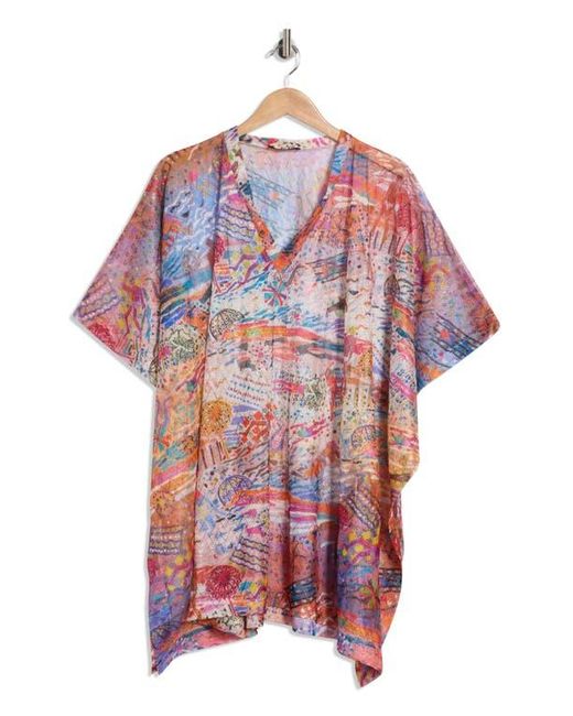 Missoni Red Print Caftan