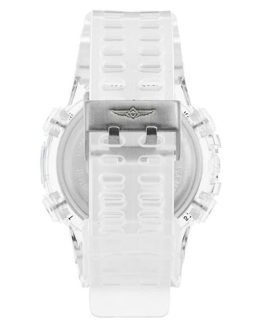 INVICTA WATCH Black Racing Silicone Strap Watch, 52Mm for men