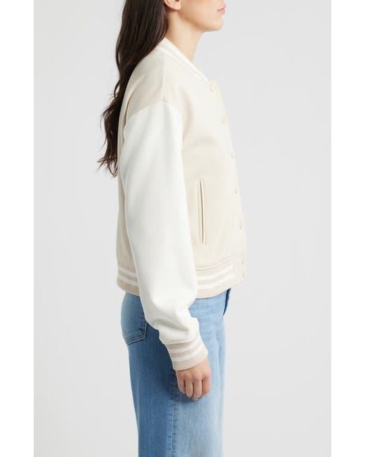 Bernardo Blue Varsity Jacket