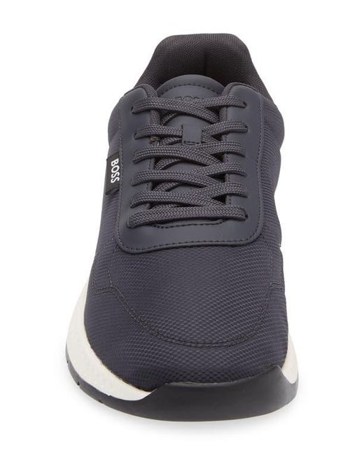 Boss Blue Titanium Runn Sneaker for men