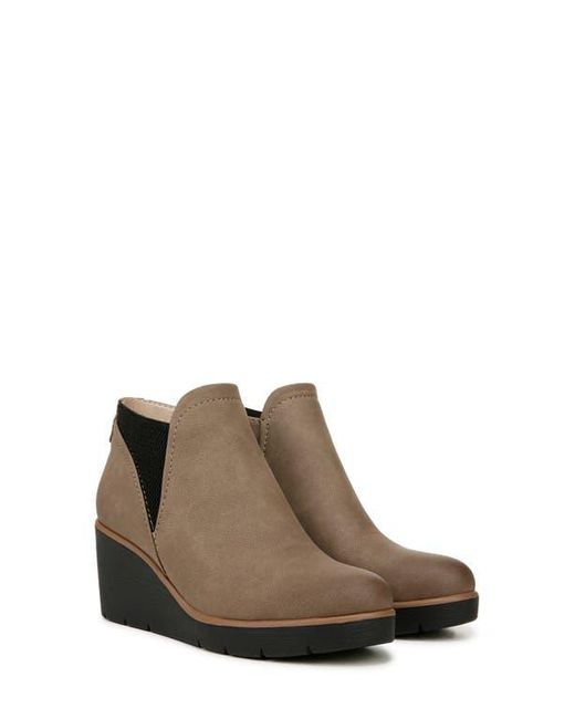 Naturalizer Brown Affirm Wedge Bootie
