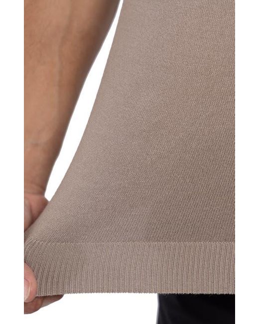 Xray Jeans Gray V-Neck Polo Sweater for men