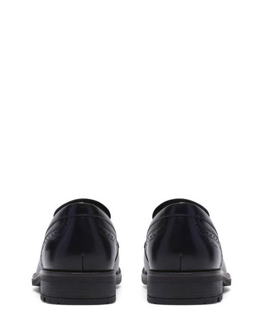 Clarks Black Emmet Flexway Loafer for men
