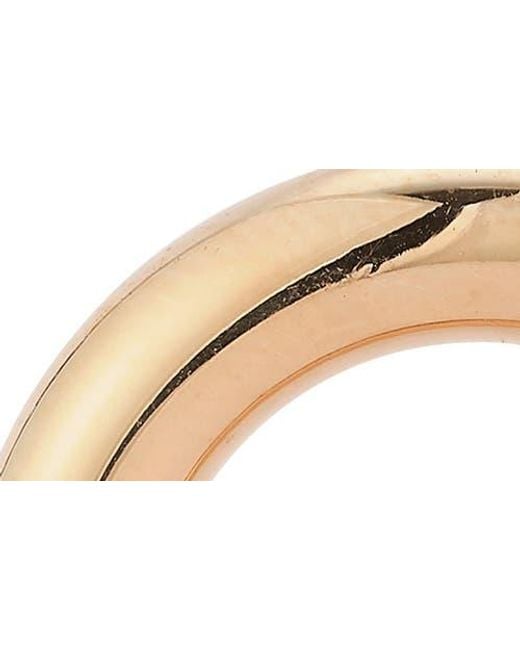 Glaze Jewelry White Tube Hoop Earrings