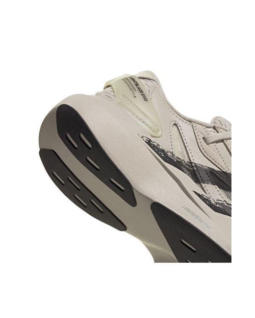Adidas White Lightblaze Evo Solid Sneaker