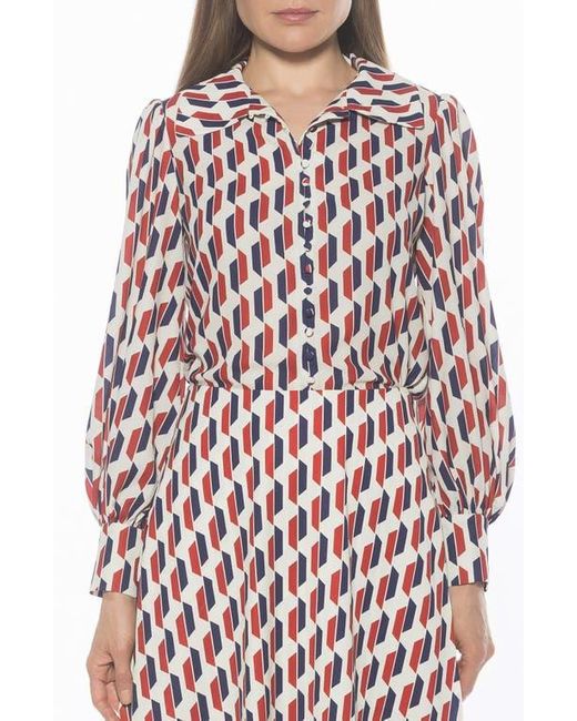 Alexia Admor Rah Covered Button-Down Top
