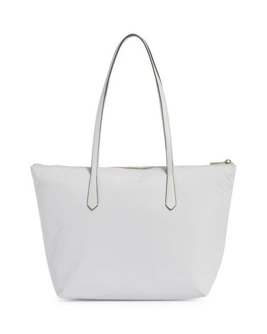 Kate Spade White Kitt Medium Tote