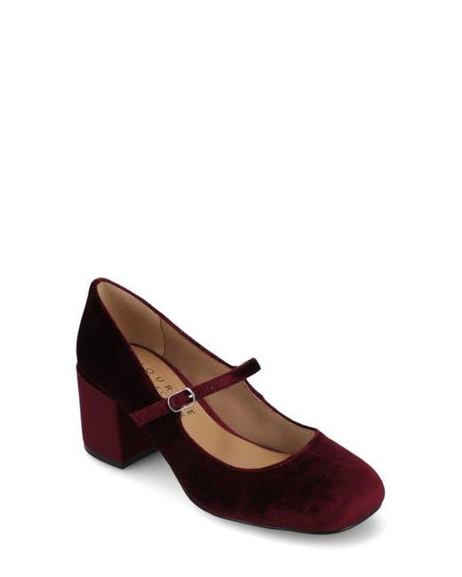 Journee Collection Brown Mary Jane Faux Leather Pumps