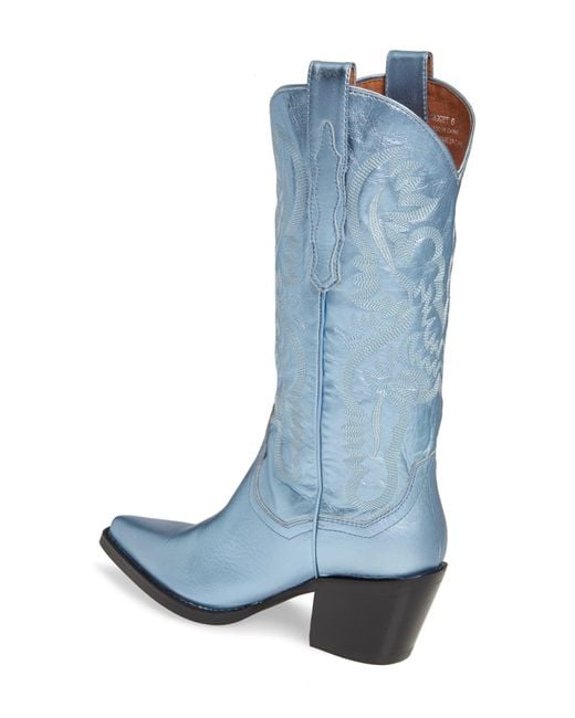 Jeffrey campbell blue boots 2025