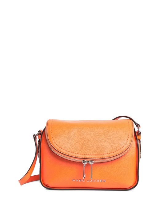 Marc Jacobs Orange The Groove Leather Mini Messenger Bag