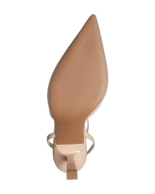 Open Edit Natural Neesha Ankle Strap Pump
