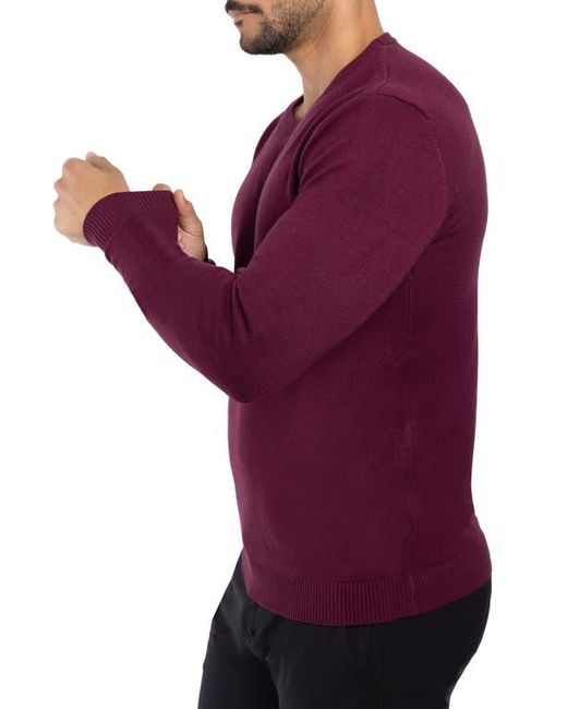 Xray Jeans Red Crewneck Knitted Pullover Sweater for men
