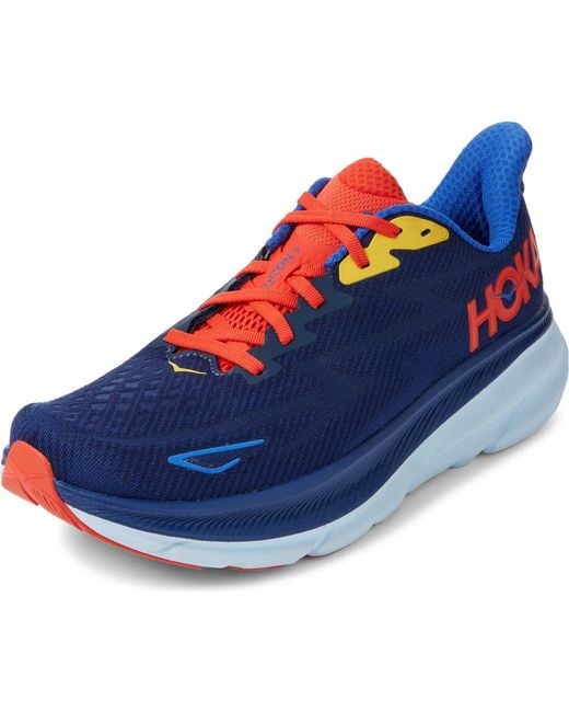 Hoka One One Blue Clifton 9 Running Shoe for men