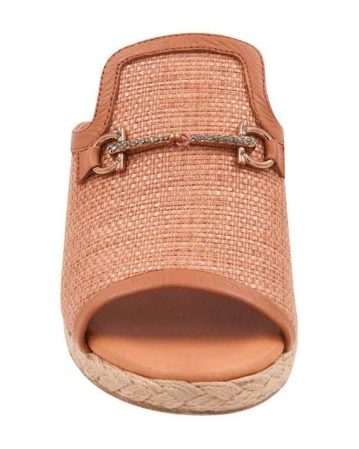 Andre Assous Brown Nomi Wedge