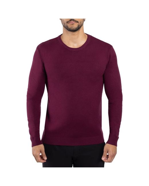 Xray Jeans Red Crewneck Knitted Pullover Sweater for men