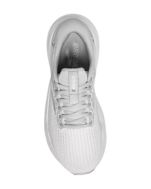 Brooks Gray Glycerin 21 Running Shoe for men