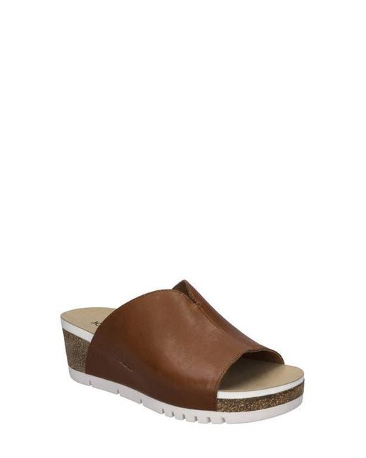 Josef Seibel Brown Quinn 01 Wedge Sandal