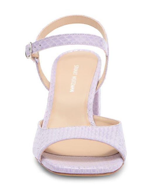 Stuart Weitzman Metallic Tia Sandal