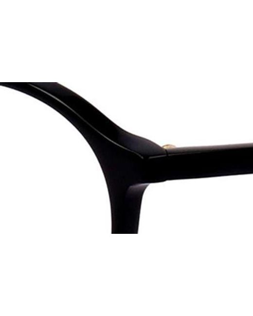 Retrosuperfuture Black 54Mm Round Optical Glasses