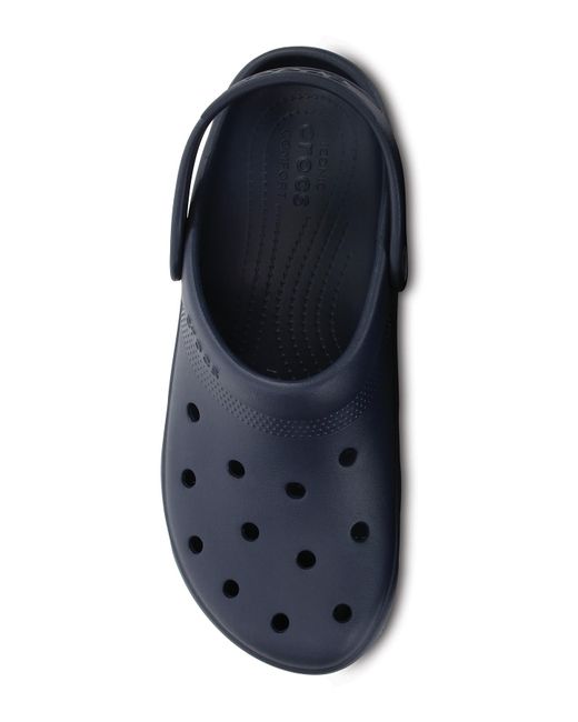 crocs literide clogs with perforations