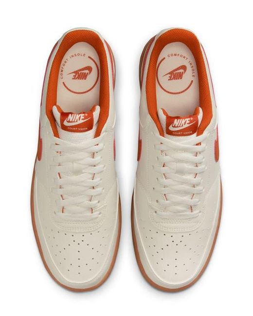 Nike Pink Court Vision Low Sneaker for men