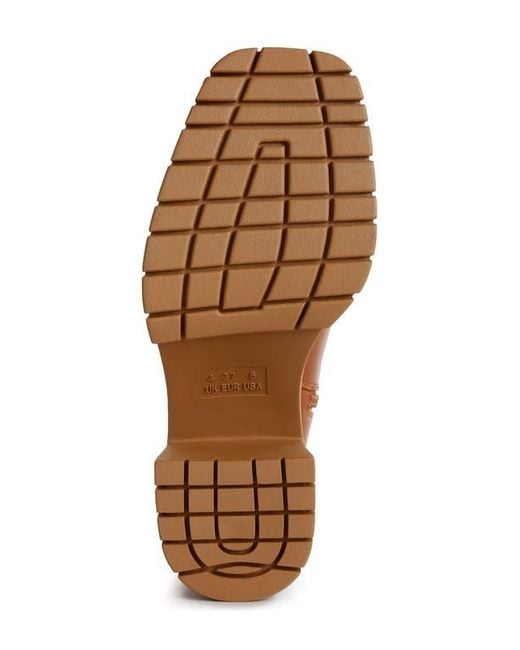 LONDON RAG Brown Kokum Bootie