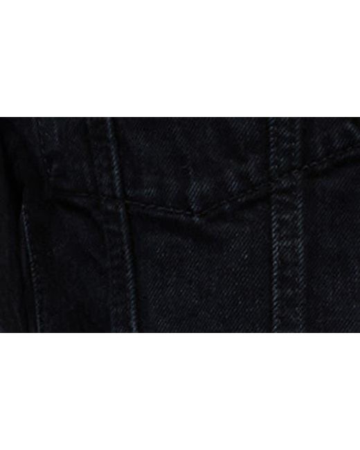 Hudson Black Brea Swing Trucker Jacket