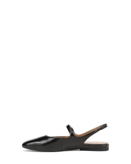 Naturalizer Black Anikka Slingback Flat