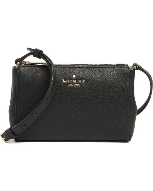 Kate Spade Black Leila Mini Crossbody Bag