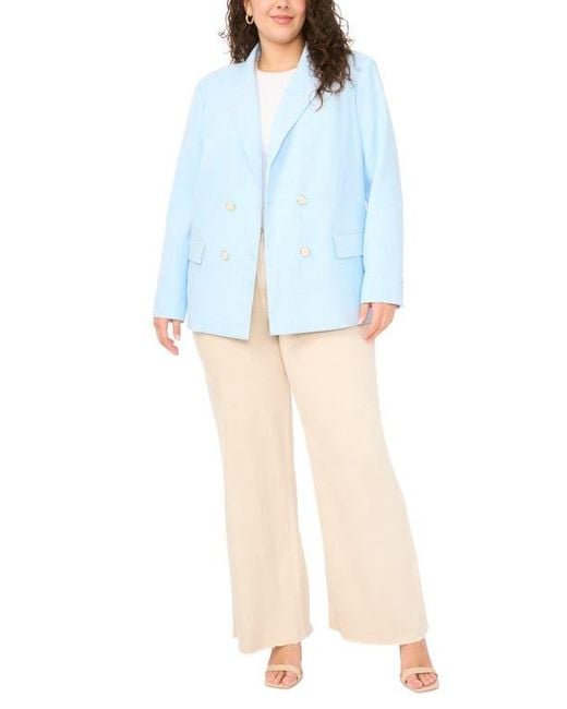 Vince Camuto Blue Double Breasted Jacket