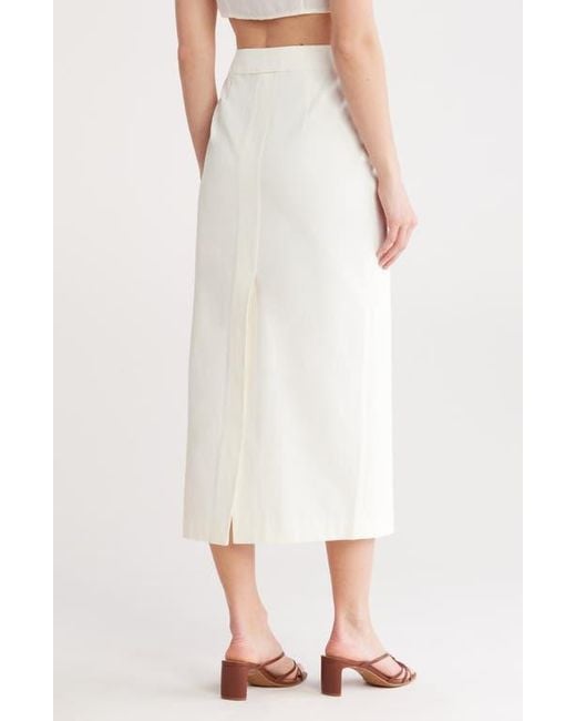 Cult Gaia White Dov Skirt