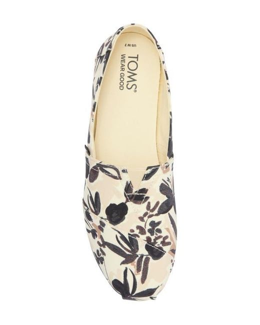 TOMS White Alpargata Slip-On