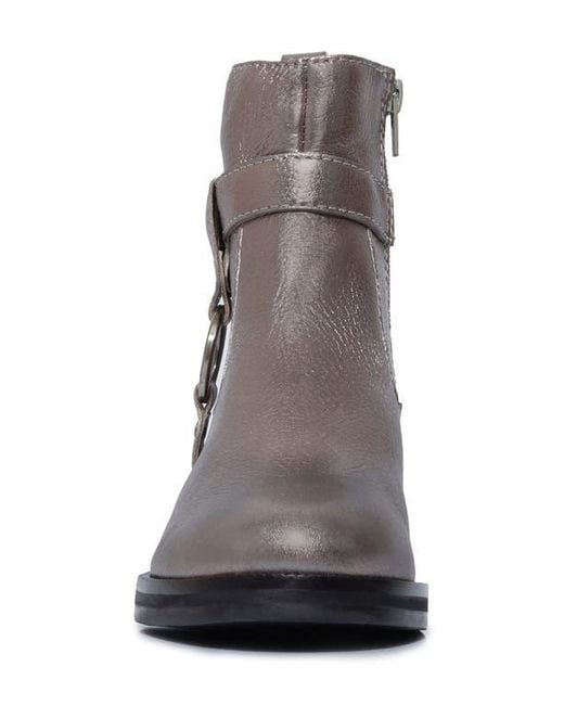 Bernardo Gray Tyra Moto Boot