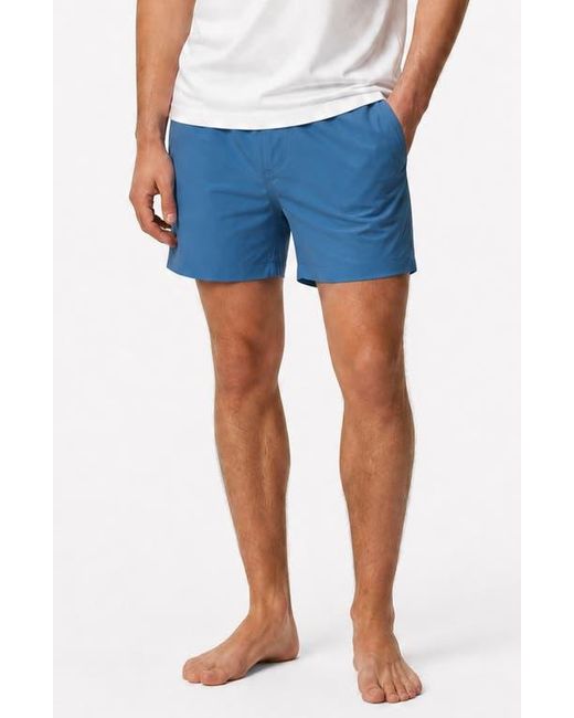 Onia Blue Swim Trunks for men