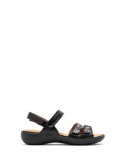 Romika White Ibiza Slingback Platform Sandal