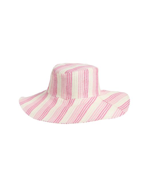Nordstrom Pink Classic Straw Sun Hat