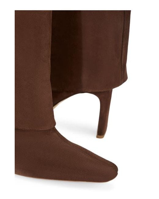 Staud Brown Wally Foldover Boot