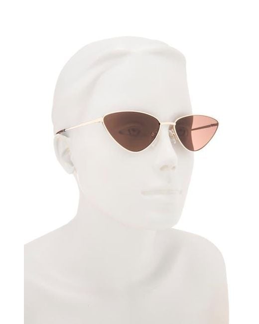 DIFF Brown Tabitha 60Mm Cat Eye Sunglasses
