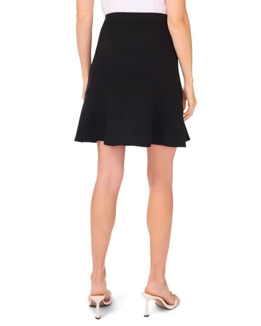 Halogen® Black Tiered Ruffle Skirt