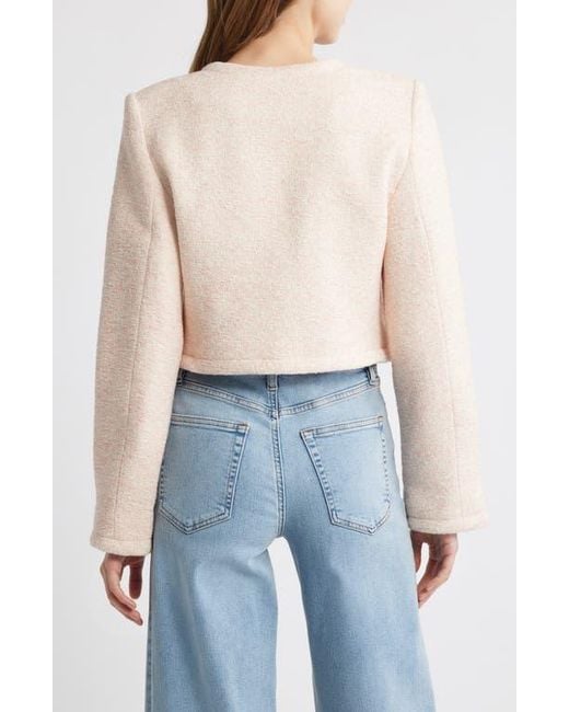 FRAME Blue The Tweed Jacket