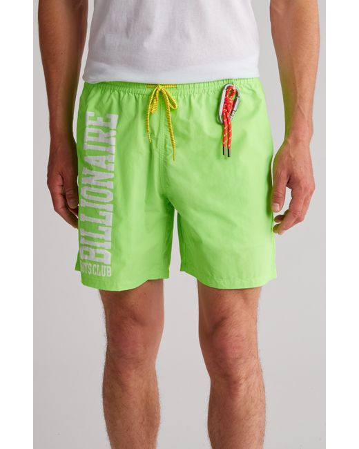 BBCICECREAM Green Fari Nylon Shorts for men