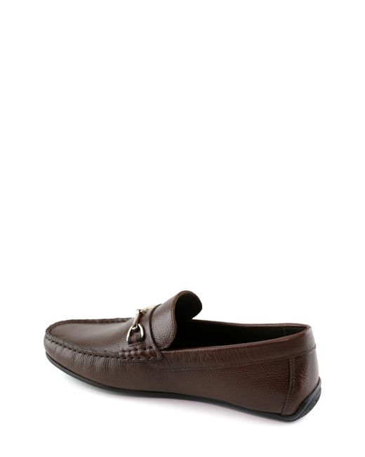 Marc Joseph New York Brown Liberty Ave Loafer Driving Shoe for men