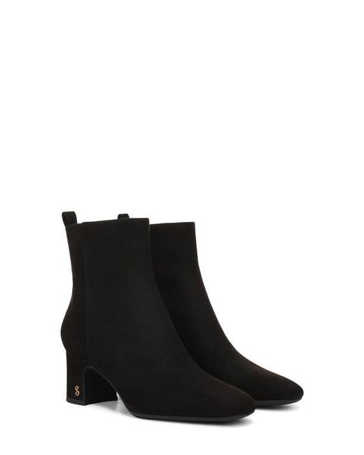 Sam & Libby Black Yvonne Square Toe Bootie