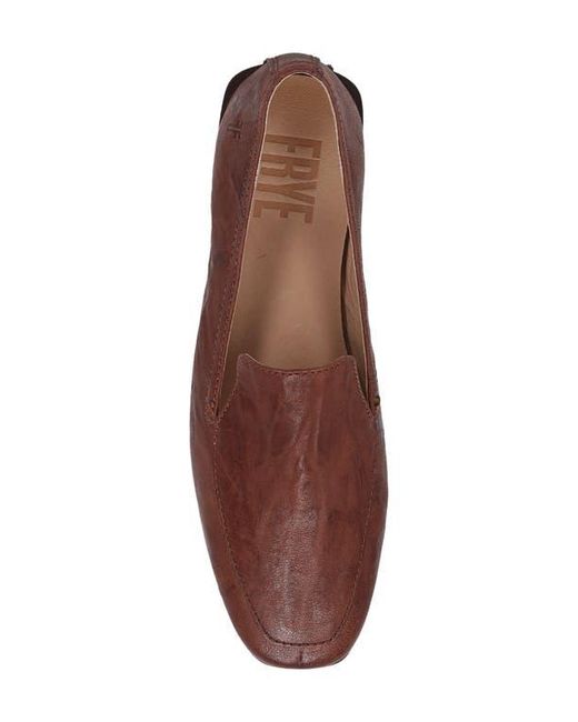 Frye Brown Claire Flat