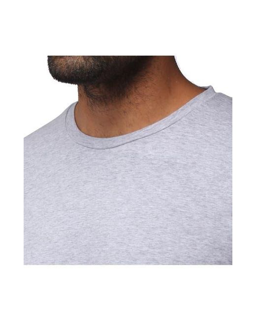 Xray Jeans Gray Crewneck Long Sleeve T-Shirt for men