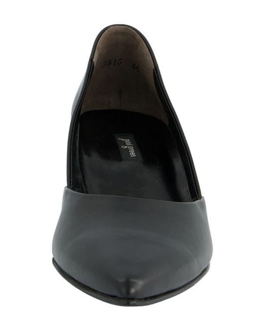 Paul Green Black Witt Pointed Toe Pump