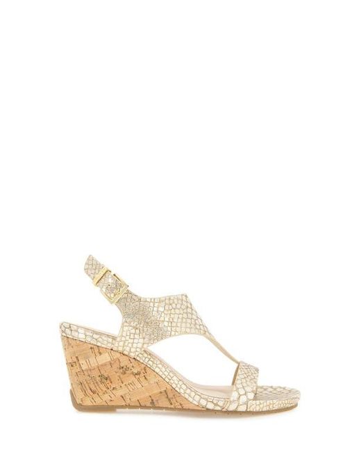 Kenneth Cole Natural Greatly Platform Wedge Sandal
