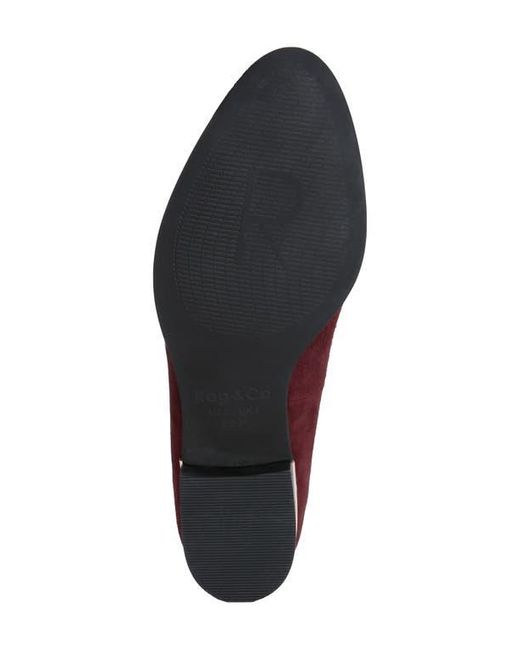 Rag & Co Red Sara Loafer