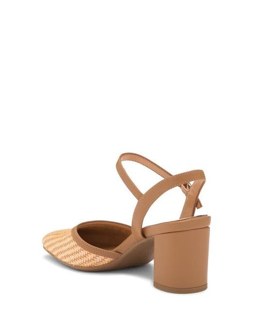 Naturalizer Pink Wave Block Heel Pump